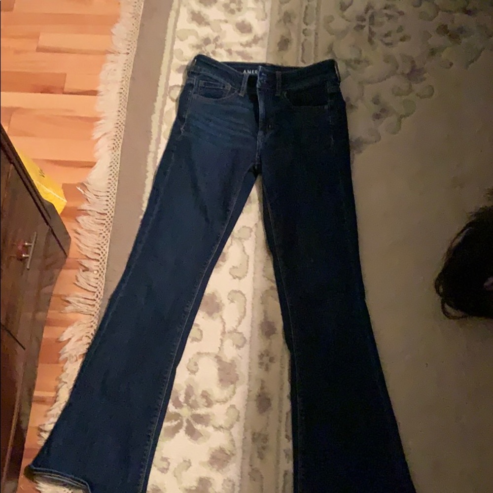 High Rise Flare jeans